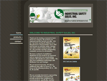Tablet Screenshot of industrialsafetysales.com
